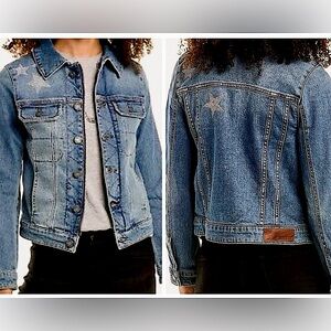 Zadig & Voltaire Kioky Embellished Star
Denim Jean Jacket Sz XS NWT SOLD OUT

A4